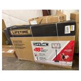 48 in. Polycarbonate Adjustable Portable Basketball Hoop