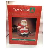 Trim A Home Snoring Santa