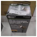 CE Low Voltage 12-Volt GunMetal Brass LED Spotlight