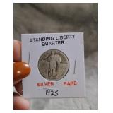 1925 Standing Liberty Quarter -Silver- Rare Coin