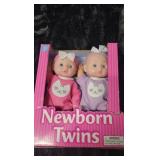 Newborn twins baby dolls