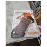 Sharper Image Calming Heat Massaging Heating Pad