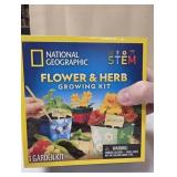 National Geographic Flower & Herb Gardening Kit