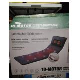 10 motor vibration mattress with shiatsu massage pillow