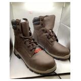 Brahma Mens Gus Wide Width 6" Steel Toe Work Boots