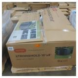 Stronghold 2.0 10 ft. W x 8 ft. D Durable Resin Plastic Storage Shed