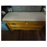 Heavy Cushioned cedar Chest by LANE