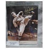 Bob Feller autographed photo