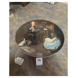 Norman Rockwell plate