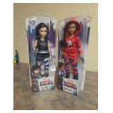 2 Marvel Character dolls