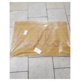 Colony brands door mat hello 20" 30"