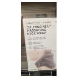 Sharper Image Calming Heat Massaging Neck Wrap
