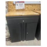 Heavy Duty Welded 20-Gauge Steel 1-Drawer 2-Door Garage Base Cabinet