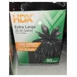 50 Gallon Wave Cut Extra Large Trash Bags