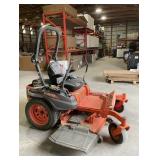 Kawasaki Kubota Z421 Kommander PRO FS730V lawn mower with 54 inch deck 77 hours
