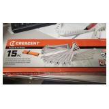 Crescent 12 Point Metric Combination Wrench Set 14.9 in. L 15 pk
