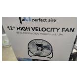 Perfect Aire 15.75 in. H X 12 in. D 3 speed High Velocity Floor Fan