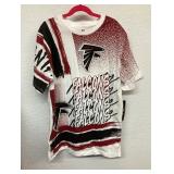 NFL Team Apparel Youth Atlanta Falcons Game Time White T-Shirt