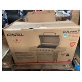 Gourmet Pro 6-Burner Stainless Steel Propane Gas Grill with Searing Side Burner