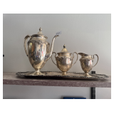 Vintage 4 Piece Coffee/Tea Serving Set