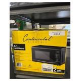 Continental Electric 0.7 Cubic Feet Countertop Microwave