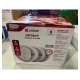 10-Year 3-Pack Battery Powered Smoke Detector