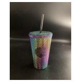 Starbucks Halloween 2023 Oil Slick Rainbow Iridescent Tumbler 16oz