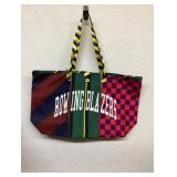 Rugby Stripe Reusable Tote
