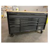 Husky 61 in. W x 23 in. D Heavy Duty 15-Drawer Mobile Workbench