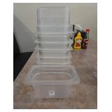 1/9  pan plastic 8 - 4inches deep
