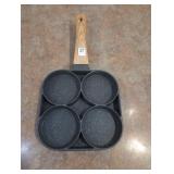 Egg skillet for breakfast sandwiches