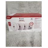 Compact 4 in. Battery Powered Smoke Detector 