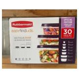 Rubbermaid 30pc Easy Find Lids Amethyst