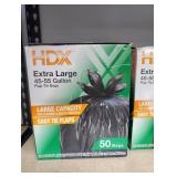 50 Gallon Wave Cut Extra Large Trash Bags (50-Count)