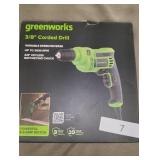 Greenworks 7Amp 3/8