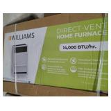 Direct-Vent Gravity Wall Heater