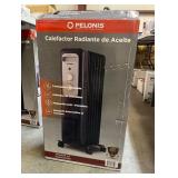 Pelonis 1,500-Watt Oil-Filled Radiant Electric Space Heater