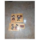 Mickey and Gang stamps
