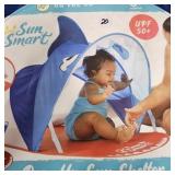 Aqua-Leisure UPF 50+ Pop-up Shark Baby Sun Shelter 40 X 25