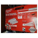 Milwaukee 1/4 in. drive Metric/SAE Mechanics Socket and Ratchet Set