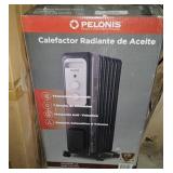 Pelonis 1,500-Watt Oil-Filled Radiant Electric Space Heater 