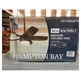 Waterly 32 in. Indoor in Plated Bronze Ceiling Fan