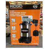 1 HP Stainless Steel Dual Suction Sump Pump