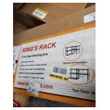 Black 5-Tier Boltless Tier Height Adjustable Garage Steel Storage Rack