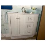 Glacier Bay Bannister 37 in. Single Sink
