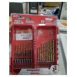 Milwaukee Shockwave Titanium Red Helix Drill Bit Set