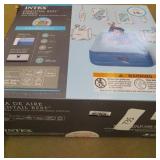 Intex Mid Rise Hexbeam 14" Electric Pump Twin Air Mattress 