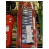 Milwaukee 3/8 in. drive SAE 6 Point Chrome Deep Well Socket Set 