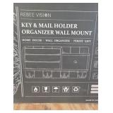 Rebee Vision Key Holder Wall Mount with Mail Sorter