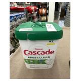 Cascade Free & Clear Action Pacs Dishwasher Detergent Tablets